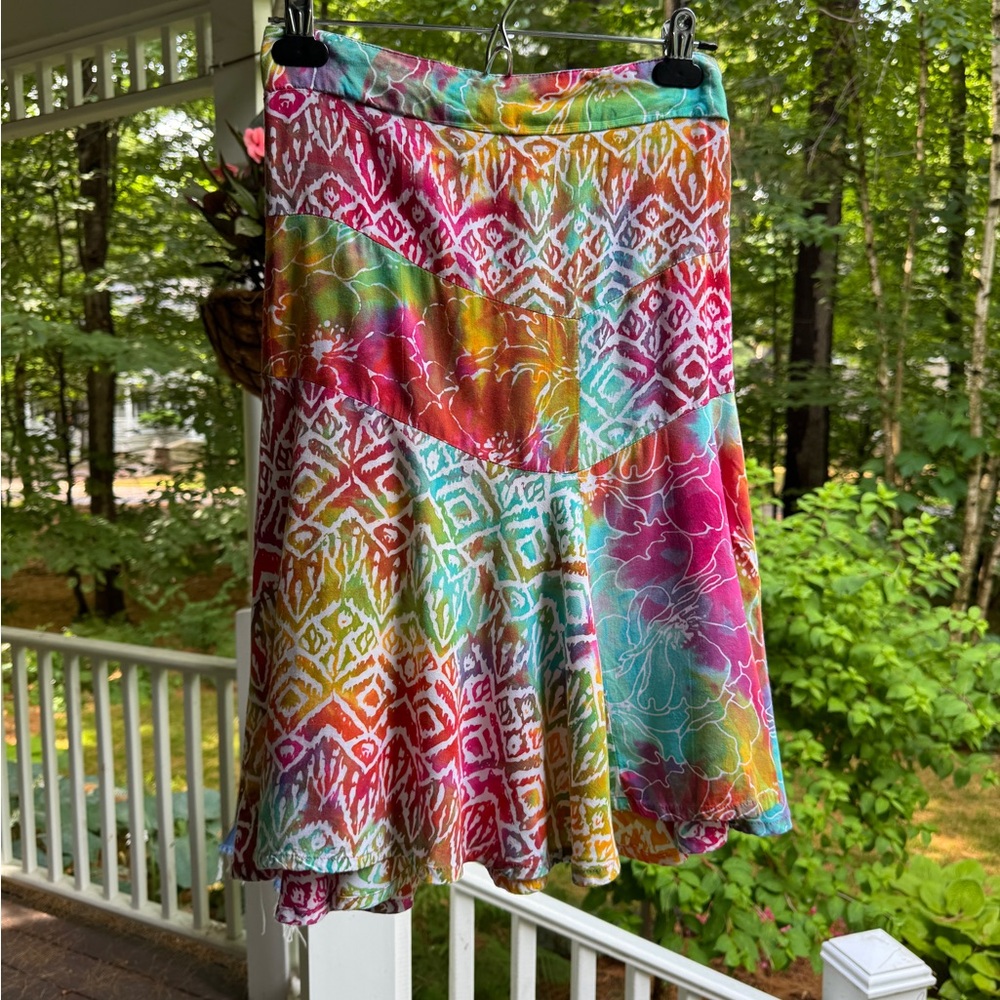 Vintage Santiki Colourful Skirt
